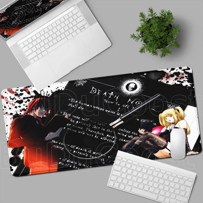 Mouse Pad Gamer Death Note – Light Yagami & Misa Amane XXL Speed