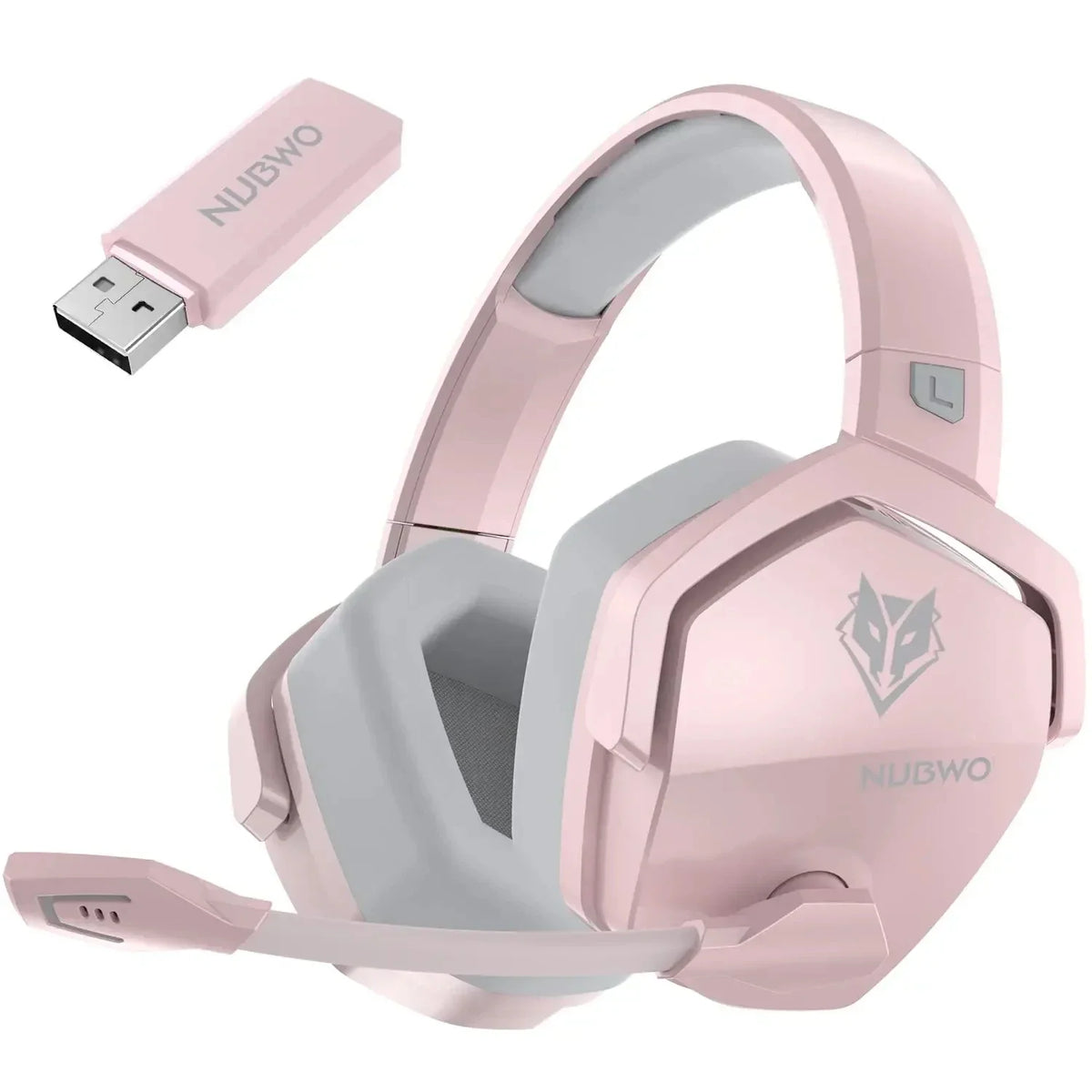 NUBWO G06 — Headset Gamer Sem Fio 2.4GHz + Bluetooth 5.3
