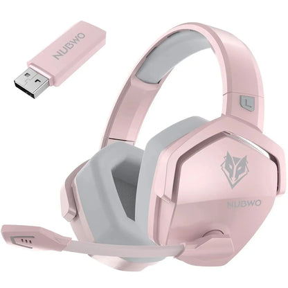 NUBWO G06 — Headset Gamer Sem Fio 2.4GHz + Bluetooth 5.3