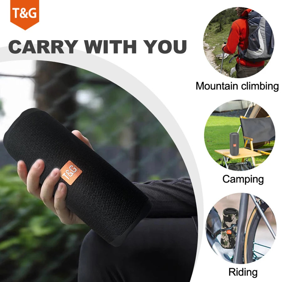 Caixa de Som Bluetooth T&G TG117 10W