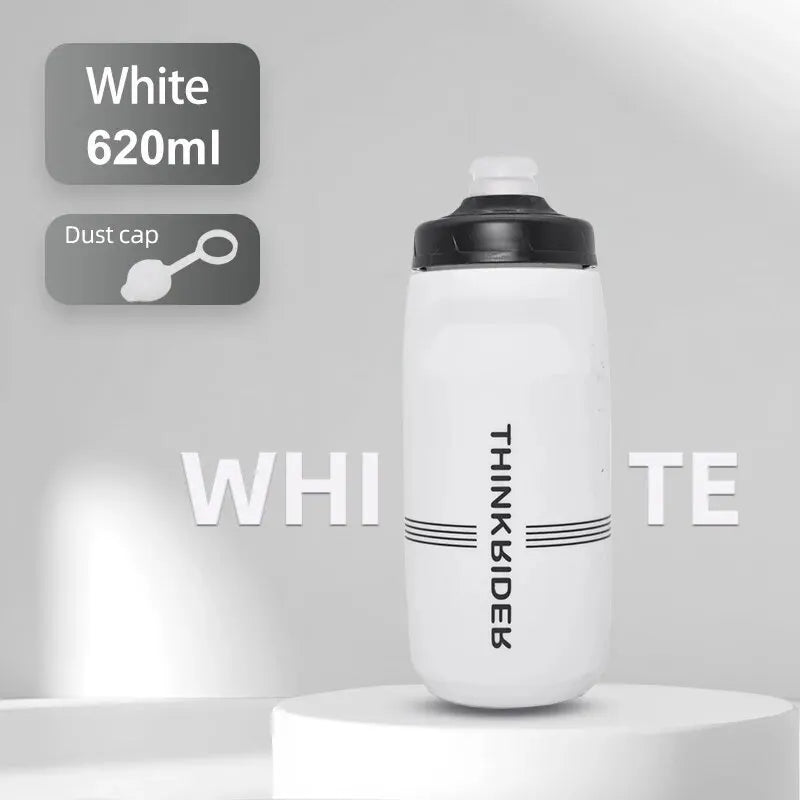 Caramanhola Squeeze ThinkRider em Polipropileno PP5 com Válvula Squeeze Jet e Protetor Contra Poeira (620ml / 750ml)