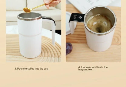 Caneca Termica Misturadora Eletrica 380ml IP67 com Sensor Digital de Temperatura e Agitacao Magnetica