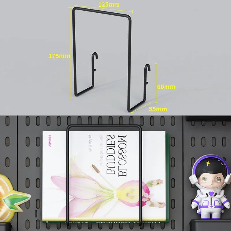 Painel Pegboard Gamer Organizador de Parede – Kit Completo com Suportes, Prateleiras e Ganchos para Setup
