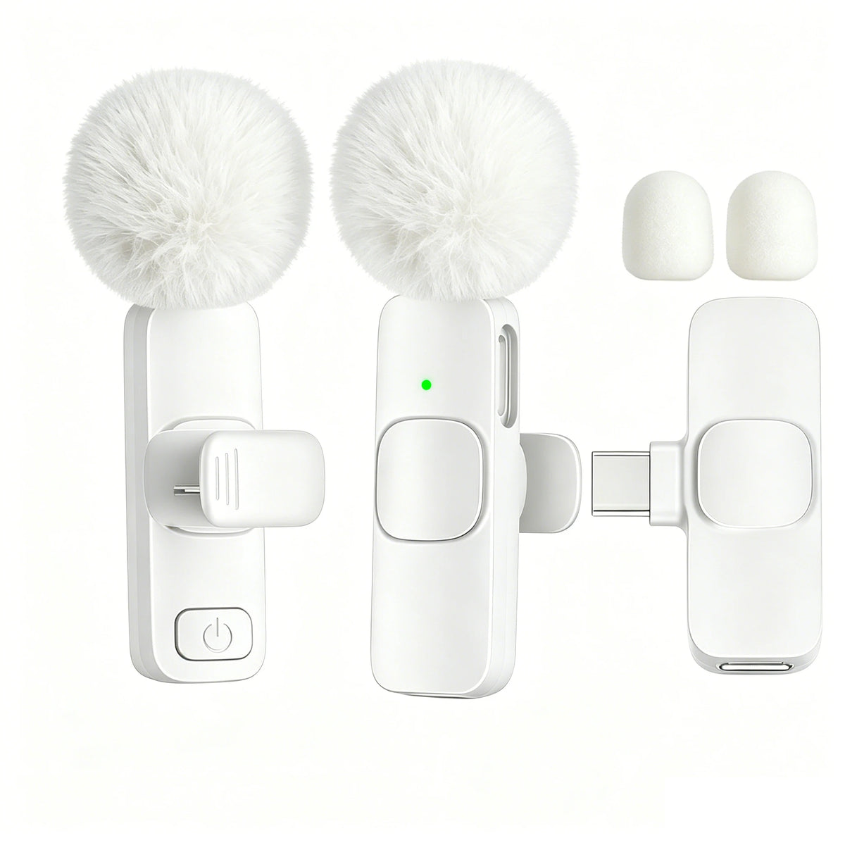 HITOZON — Microfone de Lapela Sem Fio USB-C