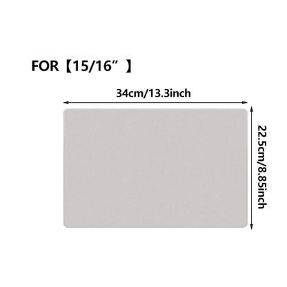Capa de Teclado e Protetor de Tela em Microfibra para MacBook Pro 13, 15 e 16 Polegadas – Película Dustproof Antirrisco