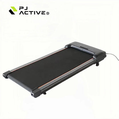 Esteira Ergonômica Compacta Under Desk Walking Pad – Design Ultra-Fino sem Alça, Inclinação Ajustável e Tração Mecânica para Exercícios em Home Office