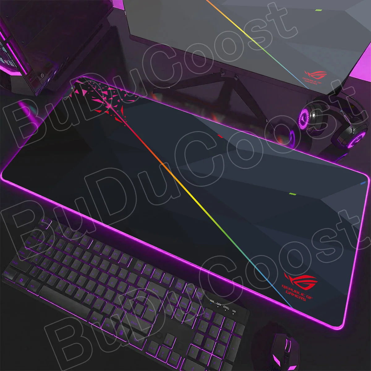 BuDuCoost — Desk Mat RGB Gamer 3 mm
