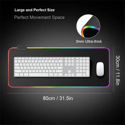 Desk Mat RGB 900 × 400 mm — Mouse Pad Gamer XXL