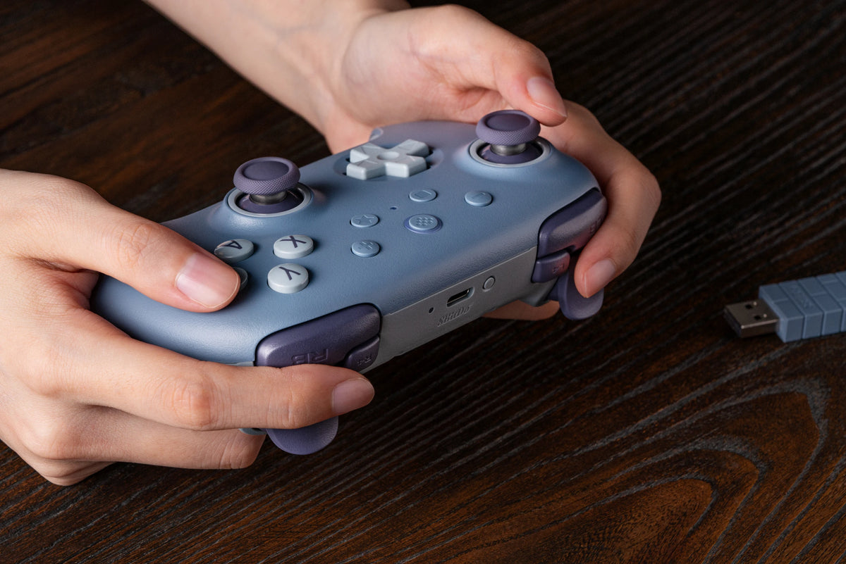 Controle Gamer 8BitDo Ultimate 2C Sem Fio 2.4G com Hall Effect para PC