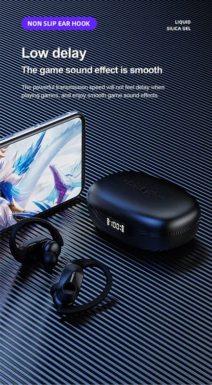 Lenovo LP75 — Fone Bluetooth 5.3 Esportivo