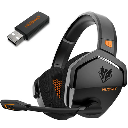 NUBWO G06 — Headset Gamer Sem Fio 2.4GHz + Bluetooth 5.3
