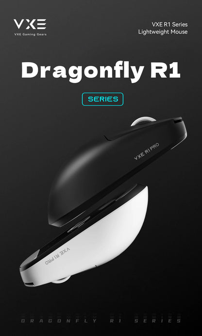 ATK VXE Dragonfly R1 — Mouse Gamer Sem Fio Tri-Mode