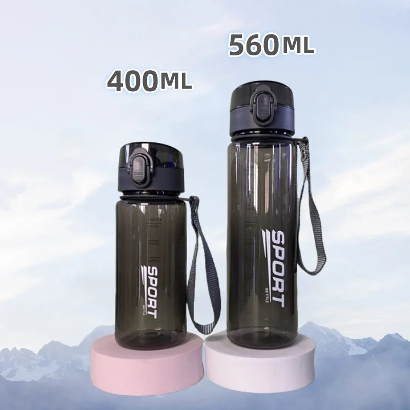 Garrafa Esportiva Fantia Portátil Livre de BPA Antivazamento (400ml / 560ml)