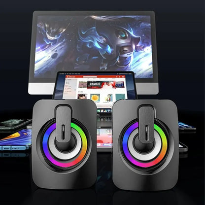 Caixa de Som USB 2.0 com RGB