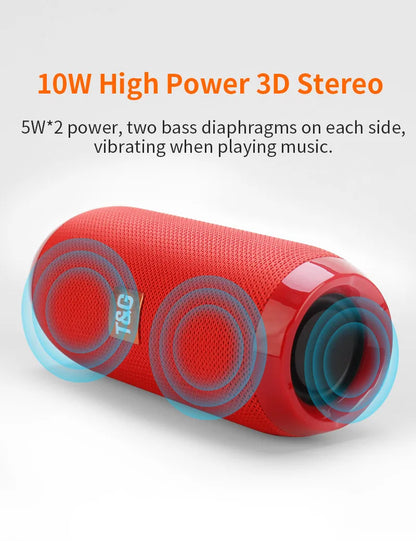 Caixa de Som Bluetooth T&G TG117 10W