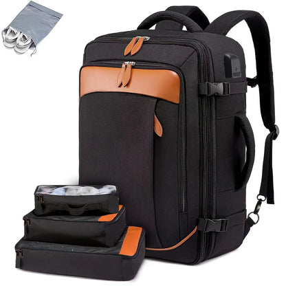 Mochila de Viagem Expansivel 40L Aprovada para Voo MOZHI