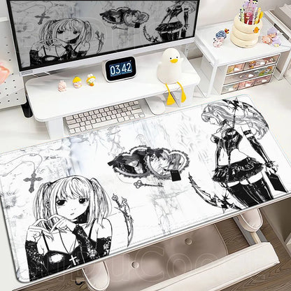Mouse Pad Gamer Death Note – Light Yagami & Misa Amane XXL Speed