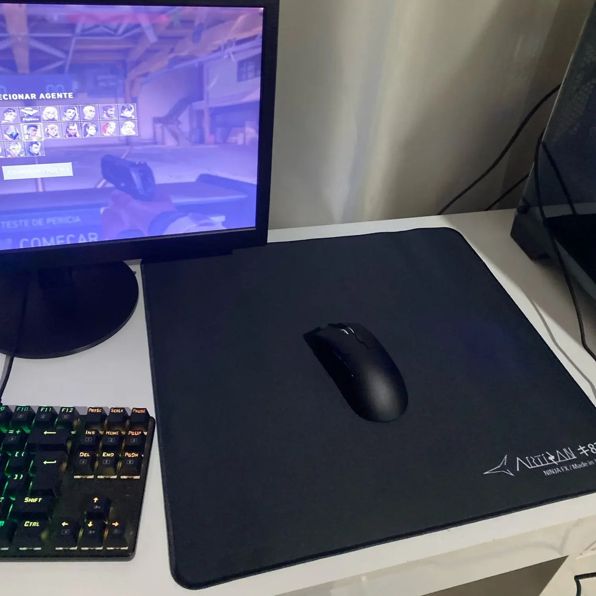 ARTISAN FX — Mouse Pad Gamer com Borda Costurada