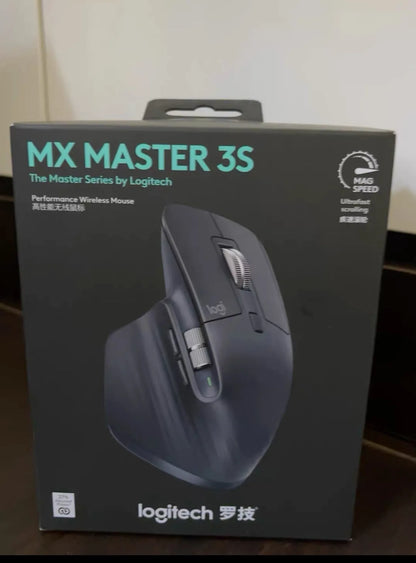 Mouse Sem Fio Logitech MX Master 3S Bluetooth com 8.000 DPI e Rolagem MagSpeed