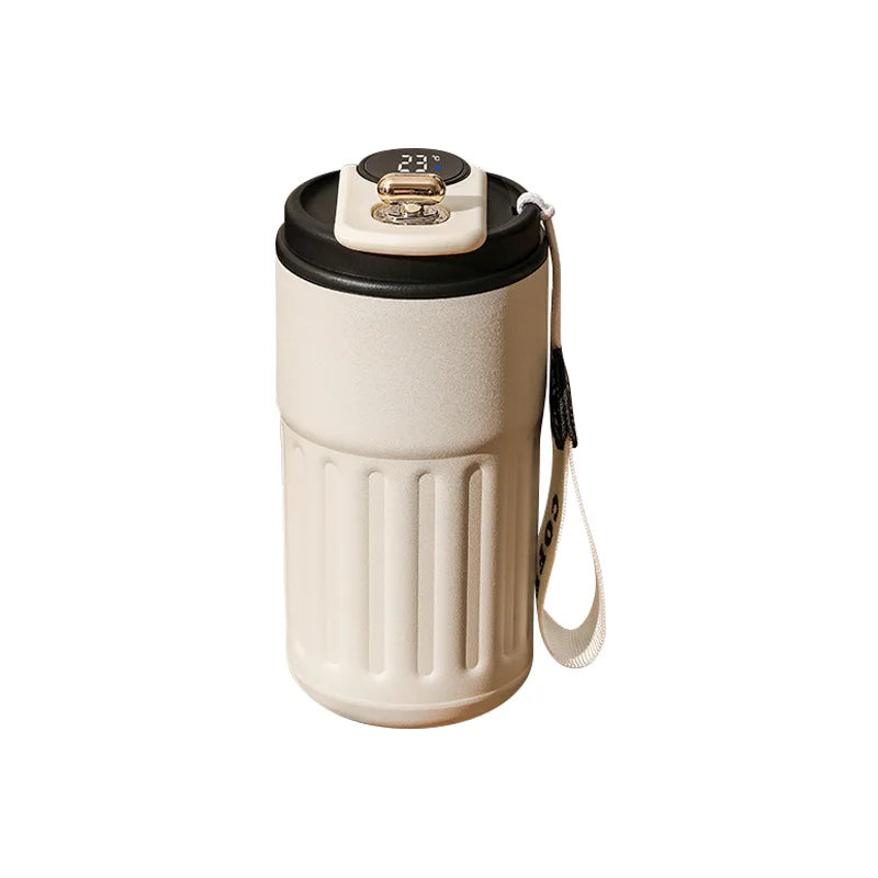 Garrafa Termica Inteligente 450ml em Aco Inox 316 com Display Digital de Temperatura