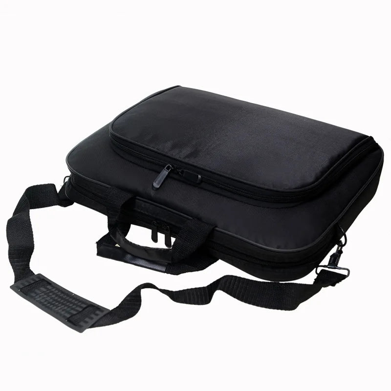 Maleta Pasta Executiva para Notebook – Bolsa de Ombro Transversal em Nylon Impermeável
