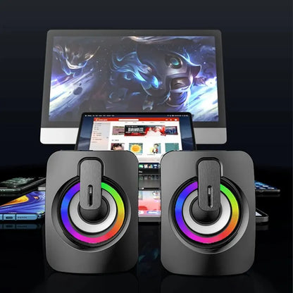 Caixa de Som USB 2.0 com RGB