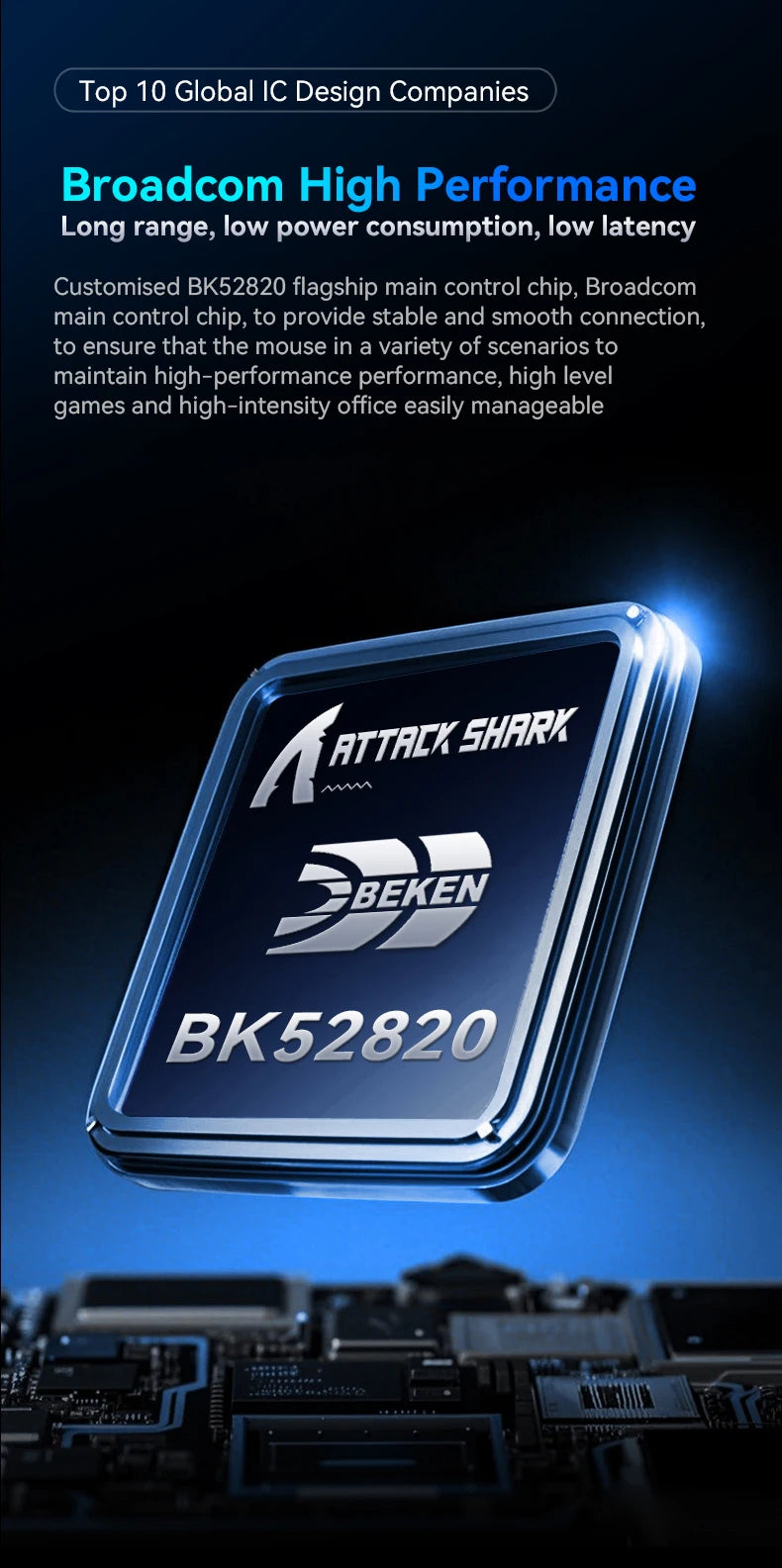 Attack Shark X11SE — Mouse Gamer Tri-Mode