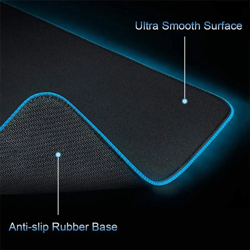 Desk Mat RGB 900 × 400 mm — Mouse Pad Gamer XXL