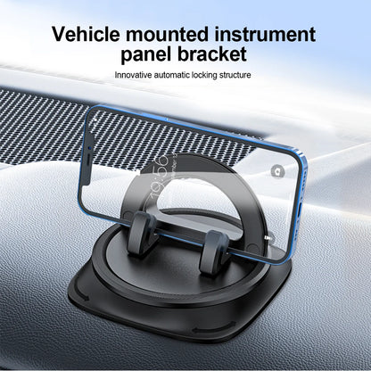 Suporte de Celular Automotivo KEBETEME para Painel com Rotação 360° Antiderrapante