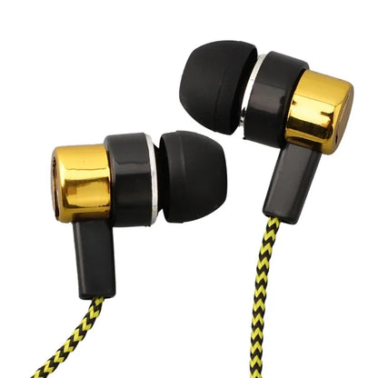 Fone de Ouvido Intra-Auricular Miwayer P2 (3.5mm) – Fone de Ouvido Com Fio, Isolamento Acústico Passivo e Graves Reforçados para Smartphones e PCs