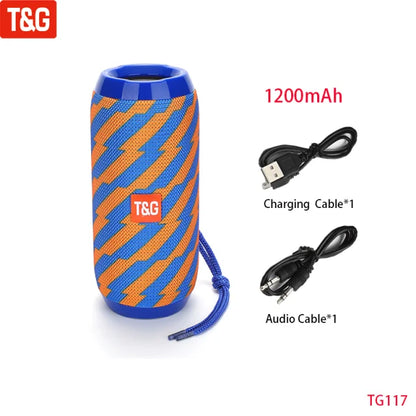 Caixa de Som Bluetooth T&G TG117 10W