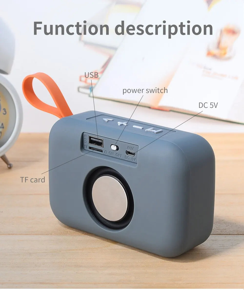 T&G TG506 — Caixa de Som Bluetooth 3W