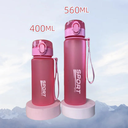Garrafa Esportiva Fantia Portátil Livre de BPA Antivazamento (400ml / 560ml)
