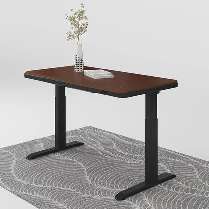 Mesa Ergonômica Inteligente Sit-Stand Elétrica XMSJ/Hollin – Tampo de Vidro Temperado, Estrutura de Aço Motorizada com Ajuste Automático de Altura e Certificação TUV para Alta Performance