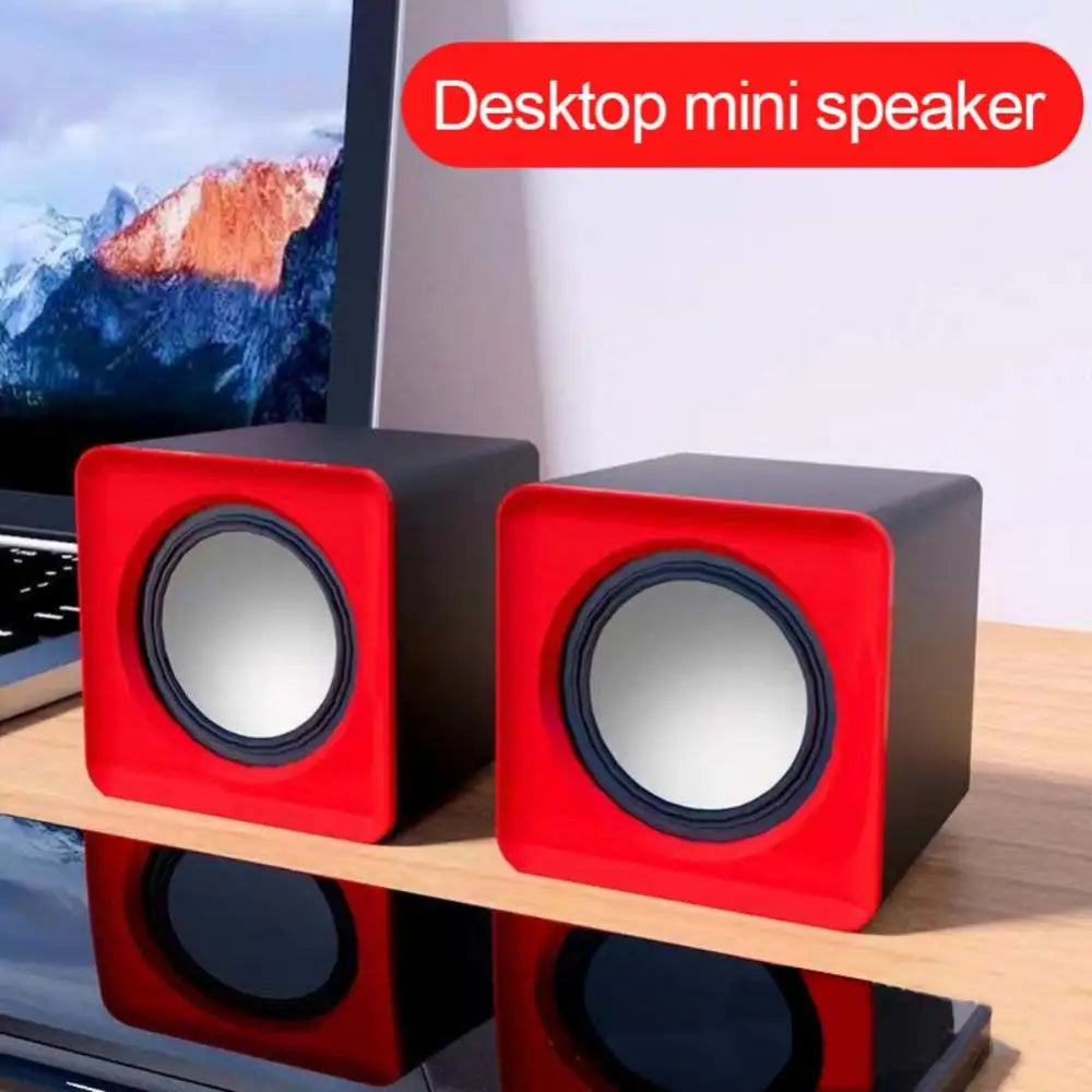 Caixa de Som USB 2.0 para PC — Estéreo Compacta