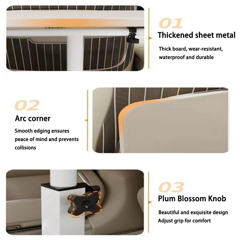 Mesa Dobravel Multifuncional para Carro e Escritorio Portatil