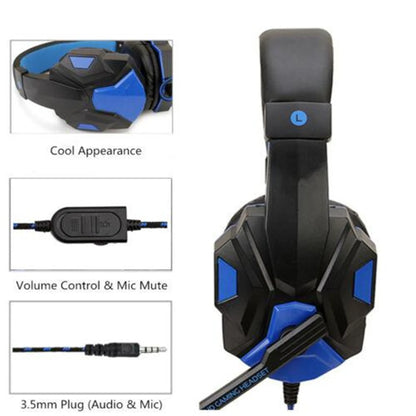 VORILYNEX — Headset Gamer com Fio 3,5 mm