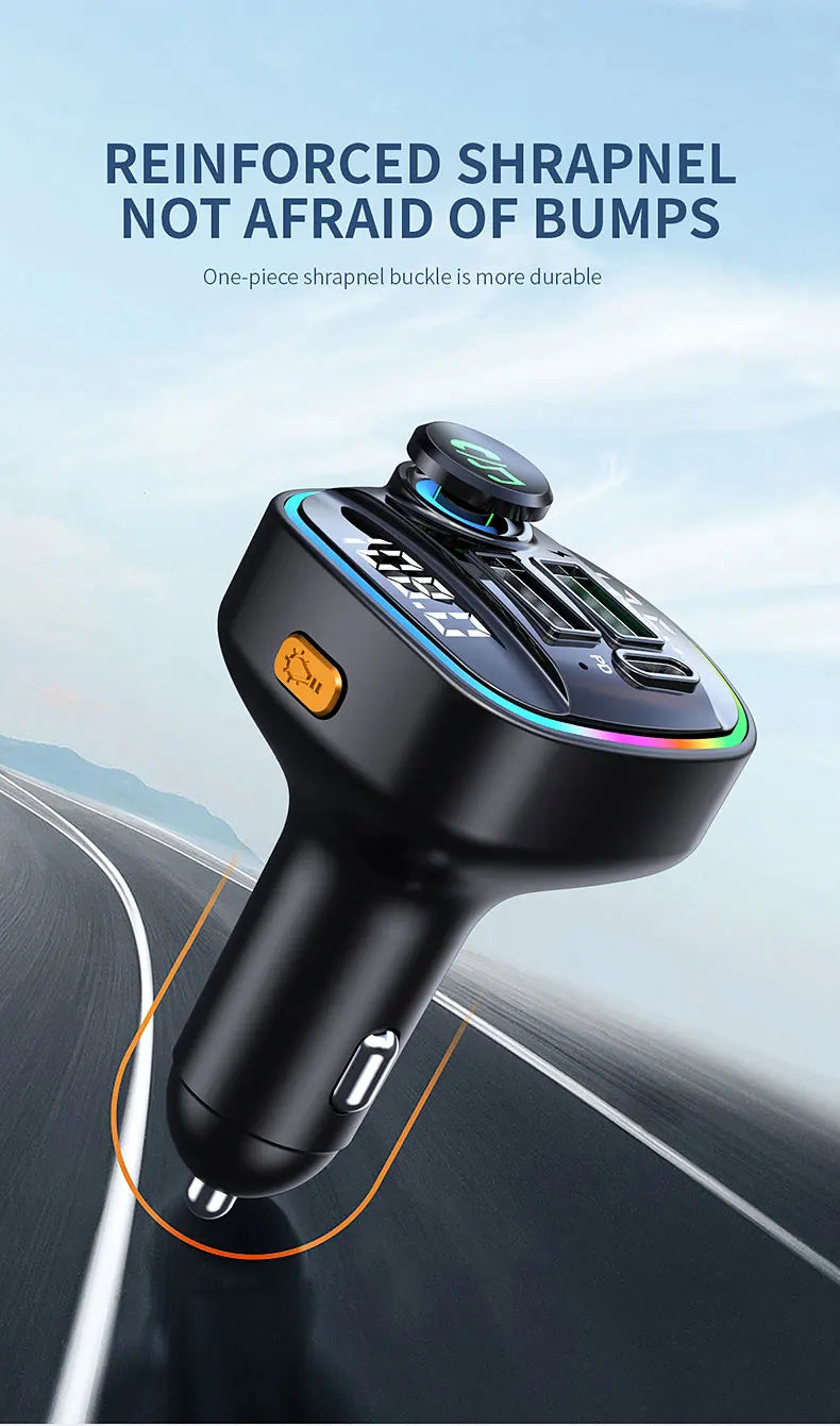 DYBO C22 — Transmissor FM Bluetooth 5.0 para Carro