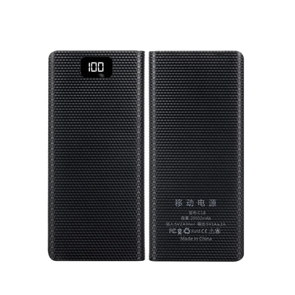 Case Power Bank DIY VIKEFON C18 para 8 Baterias 18650 com Display LCD e Lanterna LED