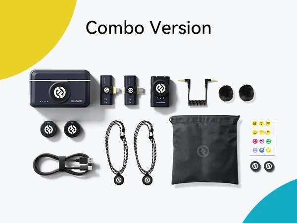 LARK M2 — Microfone de Lapela Sem Fio com ENC