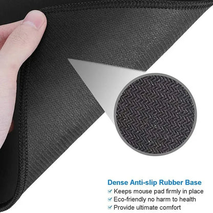 Mouse Pad Gamer Estampa Gamepad XXL – Base Antiderrapante Speed com Borda Costurada