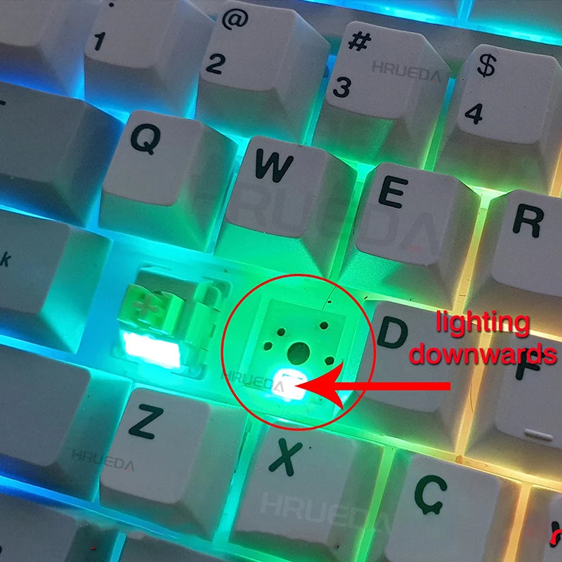 Teclado Mecânico Gamer AULA F75 75% RGB Tri-Mode 2.4G Bluetooth USB