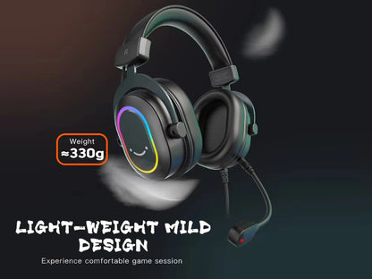 FIFINE H6 — Headset Gamer USB com RGB