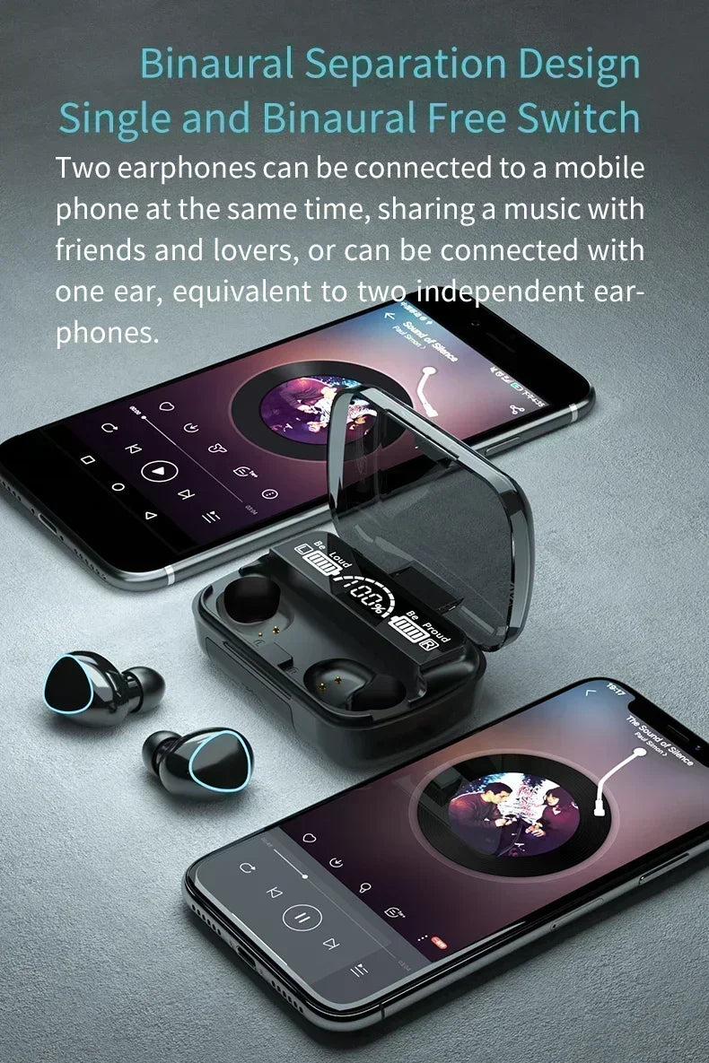 DAMORE M10 — Fone Bluetooth TWS com ANC