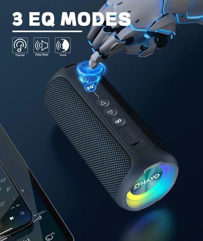 Ortizan X8 Pro — Caixa de Som Bluetooth 40W IPX7