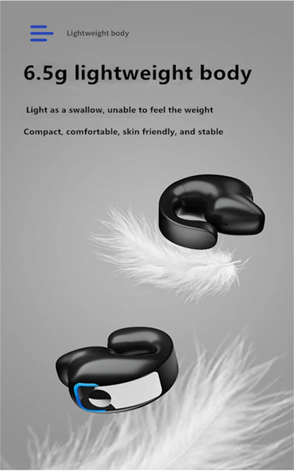 Fone Bluetooth Open-Ear Clip — TWS com Microfone