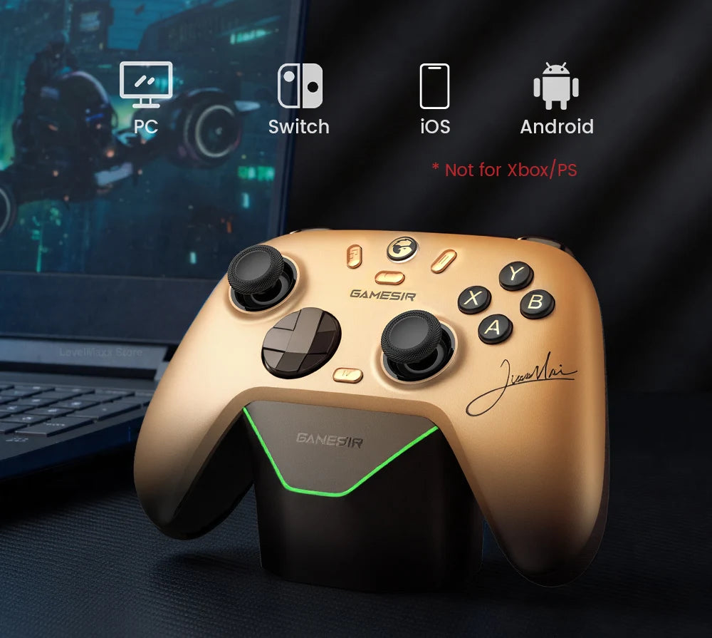 Controle Gamer GameSir Nova 2 Lite Champion Edition Sem Fio 1000Hz Hall Effect