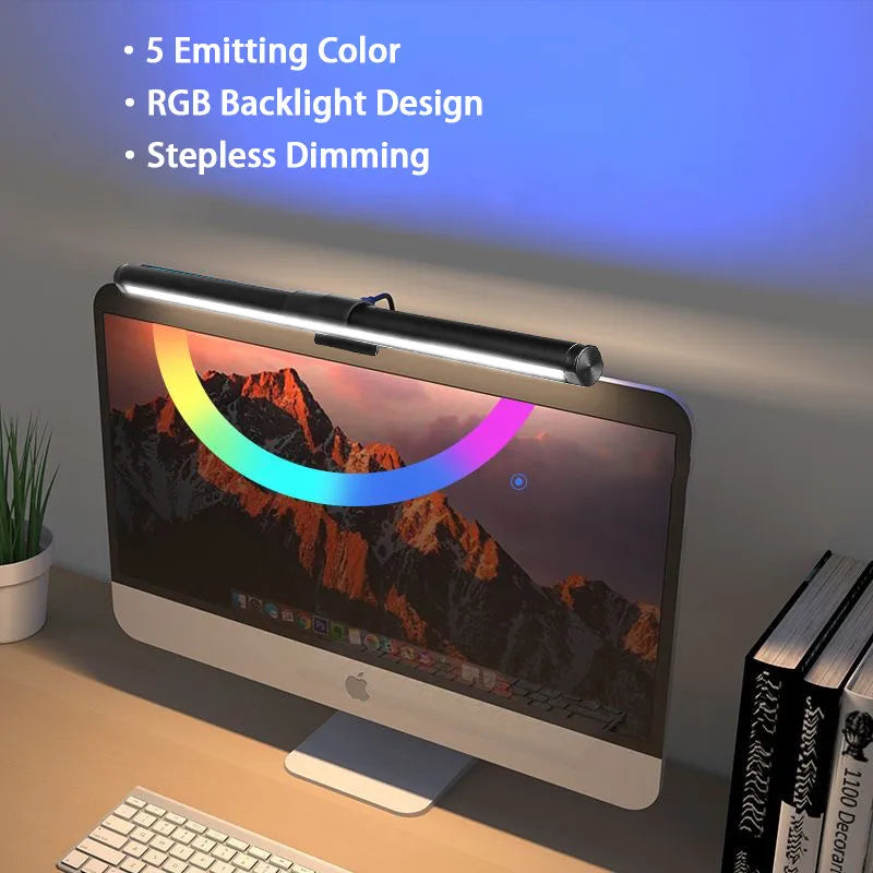 Light Bar para Monitor de Computador CHENBEN – Luminária LED com Filtro Anti-Luz Azul, Dimerização Progressiva Touch e Conexão USB para PC