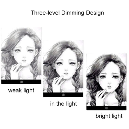 Mesa de Luz LED para Desenho e Decalque – Prancheta Digital Regulável em 3 Níveis