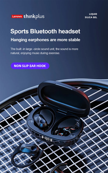 Lenovo LP75 — Fone Bluetooth 5.3 Esportivo